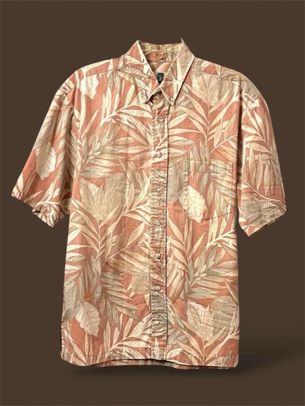 Kahala Hawaiian Islands Reverse Motif Pastel & Bold 100% Cotton Shirt - Picture 14 of 14